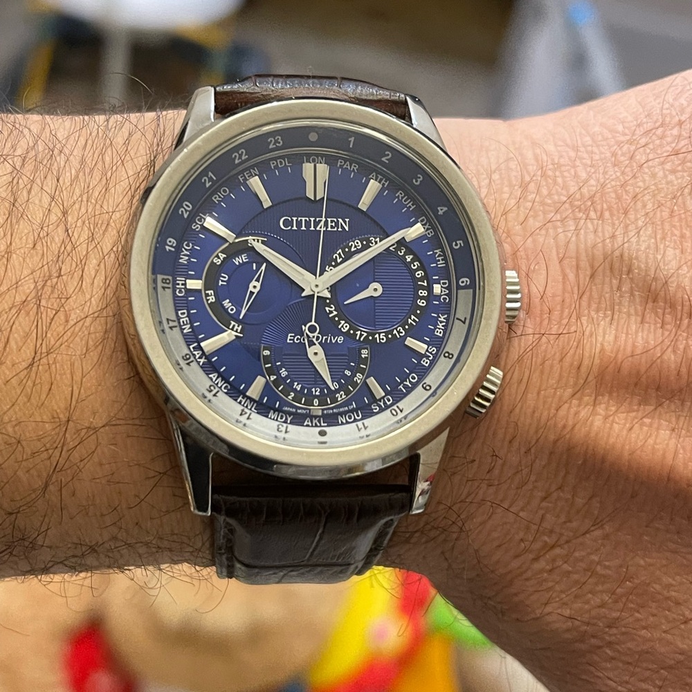 Citizen Calendrier Eco-Drive Multi-Function Silve… - image 2